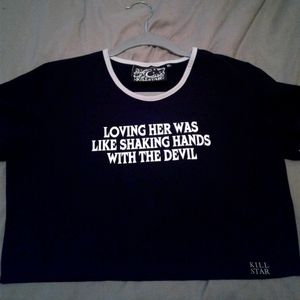 Killstar Graphic Crop Top